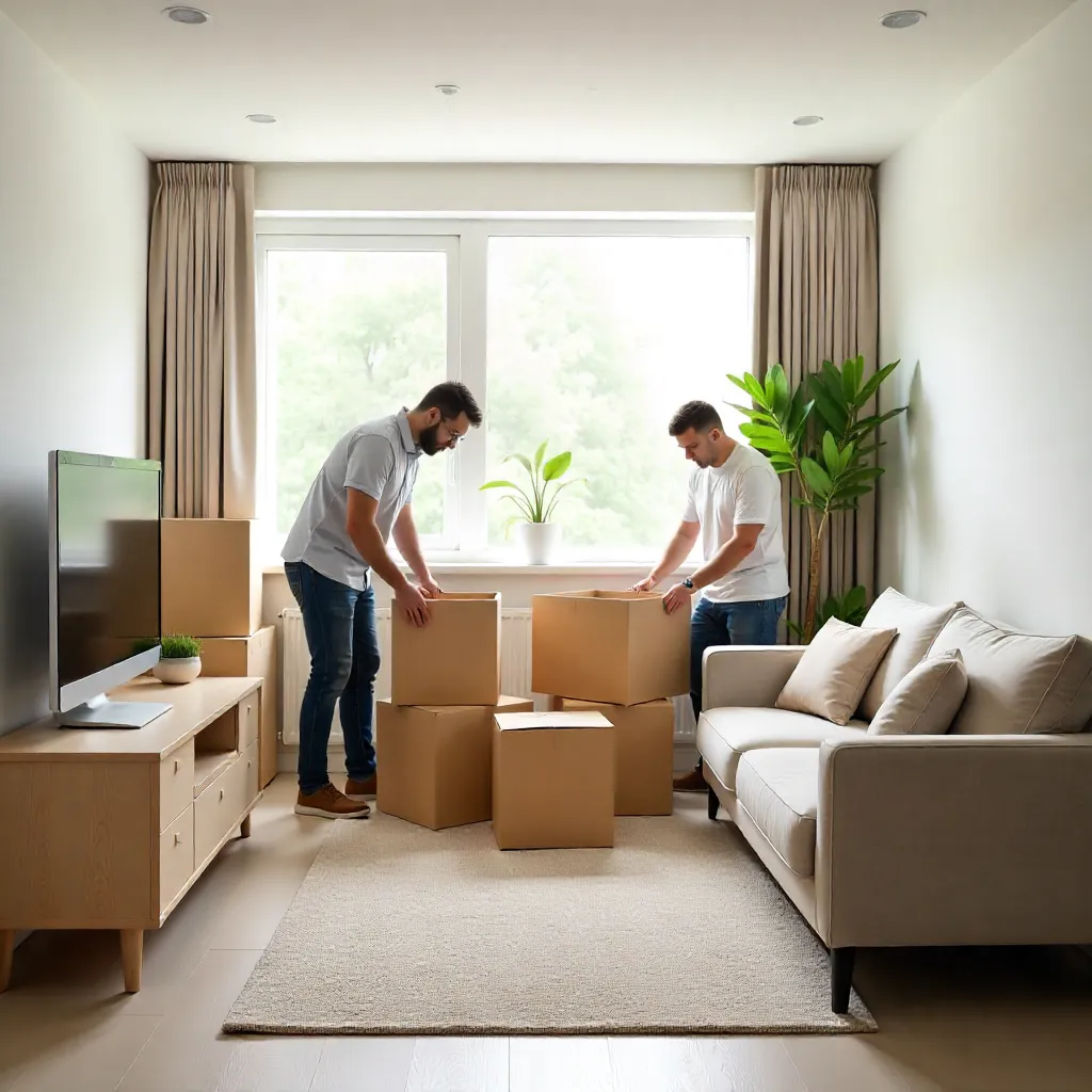 Professional moving preparation service